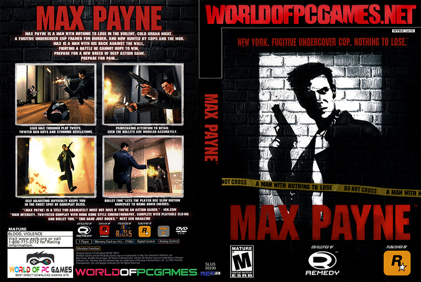 Max Payne Free Download PC Game By Worldofpcgames