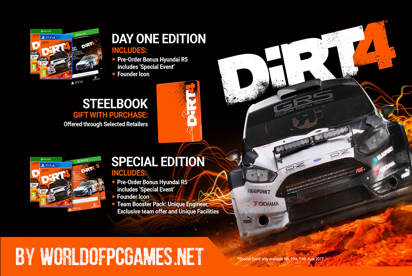 Dirt 4 Free Download PC Game By Worldofpcgames