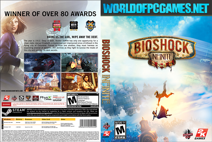 Bioshock Infinite Free Download PC Game By Worldofpcgames.net