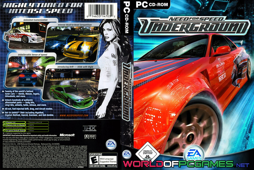 Need For Speed Underground Free Download PC Game By Worldofpcgames.net