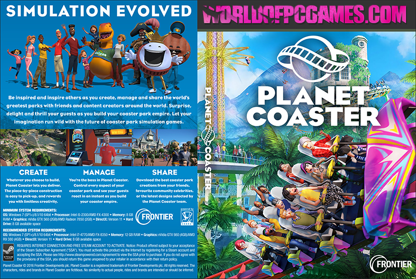 Planet Coaster Free Download PC Game By Worldofpcgames.com