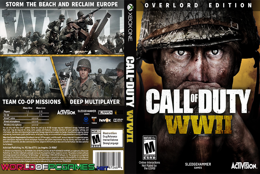 Call Of Duty WWII Free Download PC Game By Worldofpcgames.com