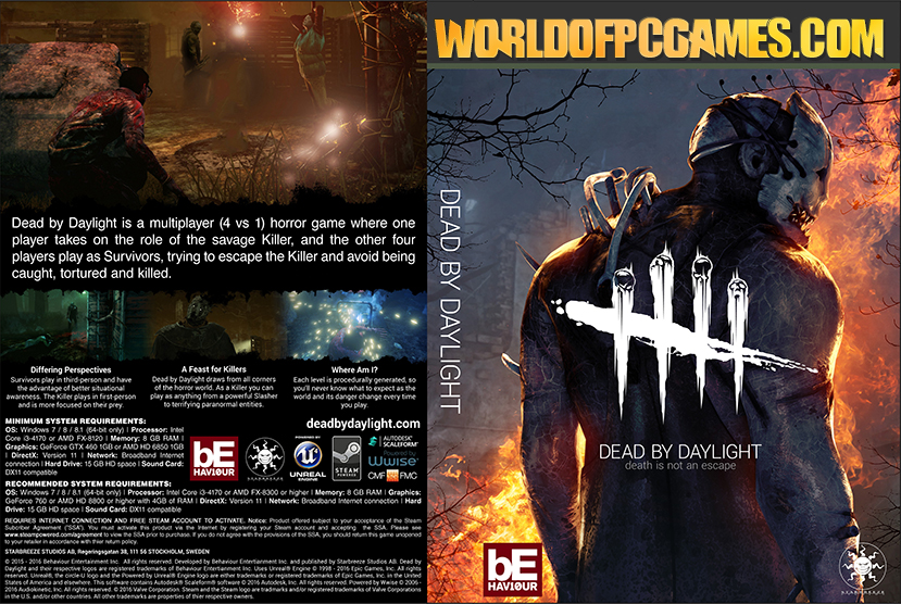 Dead By Daylight Free Download PC Game By Worldofpcgames.com