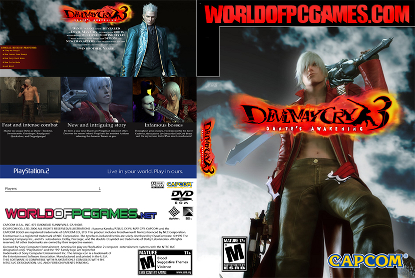 Devil May Cry 3 Free Download Special Edition PC Game By Worldofpcgames.com