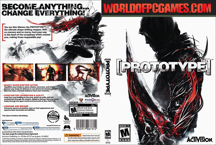 Prototype Free Download PC Game By Worldofpcgames.com