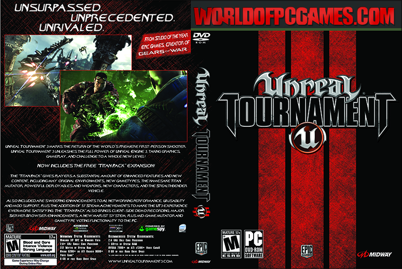Unreal Tournament 3 Free Download PC Game By Worldofpcgames.com
