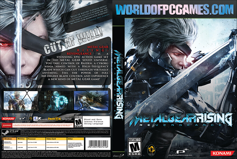 Metal Gear Rising Revengeance Free Download PC Game By Worldofpcgames.com