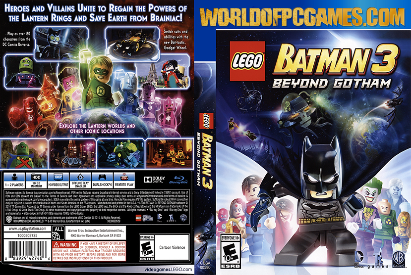 Lego Batman 3 Beyond Gotham Free Download PC Game By Worldofpcgames.com