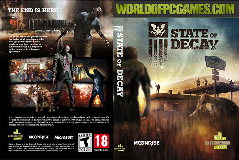 State Of Decay Free Download PC Game By Worldofpcgames.com