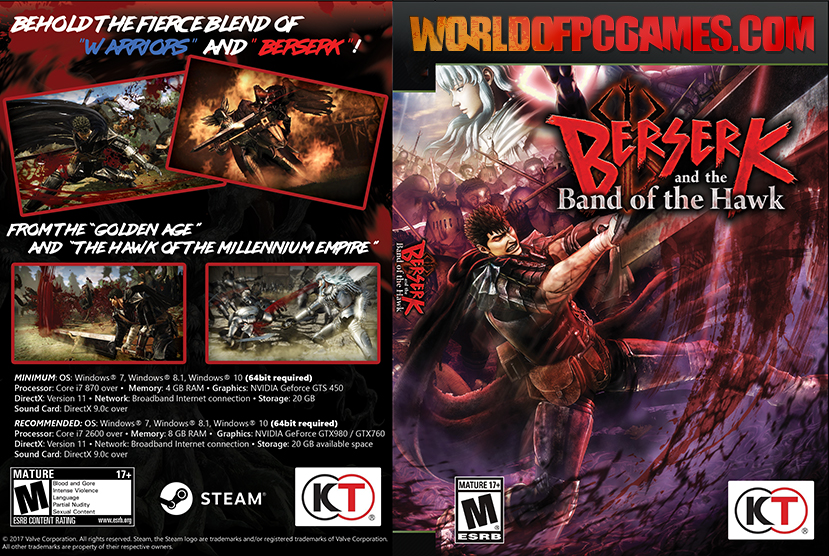 BERSERK And The Band Of The Hawk Free Download PC Game By Worldofpcgames.com