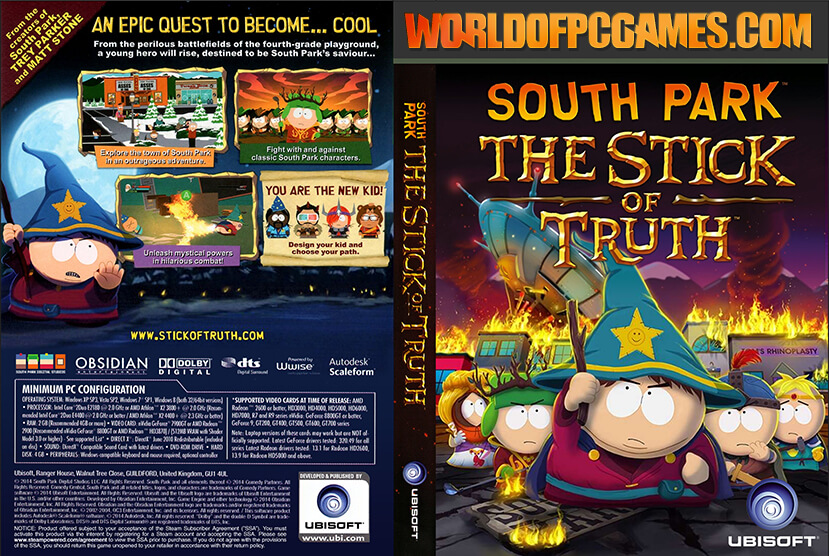 South Park The Stick Of Truth Free Download PC Game By Worldofpcgames.com