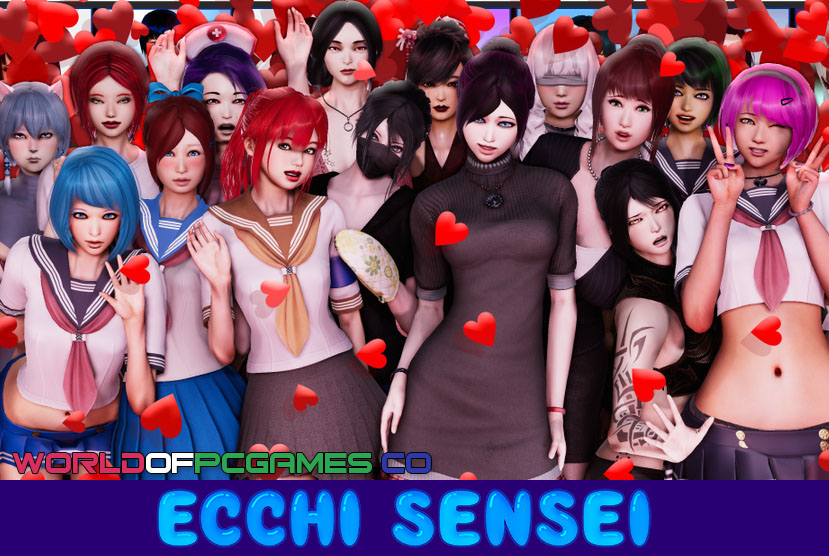 Ecchi Sensei Free Download PC Game By Worldofpcgames.co